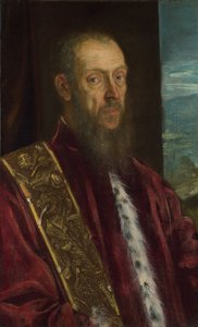 Portrait of Vincenzo Morosini (1511-1588) by Jacopo Tintoretto