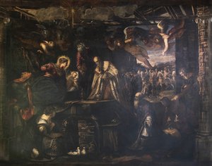 The Adoration of the Magi by Jacopo Tintoretto
