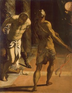 The Flagellation of Christ, 1570s by Jacopo Tintoretto
