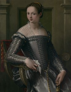 Portrait of a Woman by Jacopo Zucchi