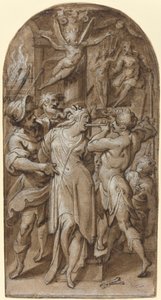 The Martyrdom of Saint Apollonia by Jacopo Zucchi