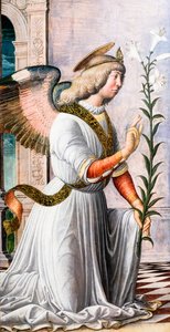Angel of the Annunciation, c. 1494-97 by Jacopo da Montagnana