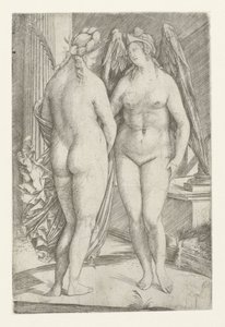 Allegory with Victory and Fame by Jacopo de