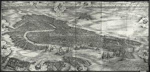 Canale Grande, Map of Venice by Jacopo de