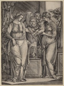 Large Sacrifice to Priapus by Jacopo de