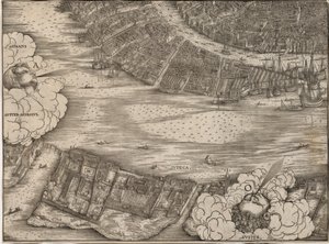 View of Venice by Jacopo de