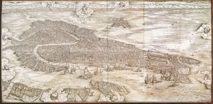 View of Venice by Jacopo de