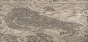 View of Venice by Jacopo de Barbari