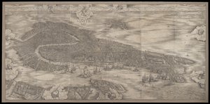 View of Venice by Jacopo de Barbari