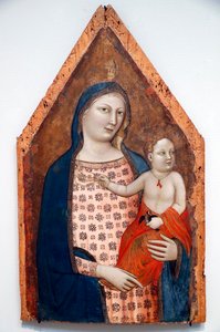 Virgin and Child, c.1337-39 by Jacopo del Casentino