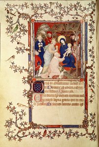 The Adoration of the Magi, from Les Petites Heures de Duc de Berry, c.1385-90 by Jacquemart de Hesdin