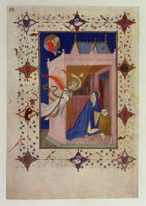 Hours of Notre Dame: Matins, The Annunciation, from the 