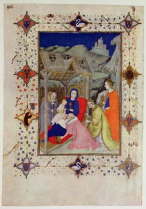 Hours of Notre Dame: Sexte, Adoration of the Magi, from the 
