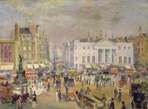 Piccadilly Circus, c.1908-9 by Jacques-Emile Blanche
