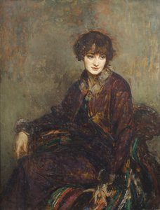 Portrait of Daisy Fellowes, née Marguerite Decazes de Glücksbierg (1890-1962) by Jacques Emile Blanche