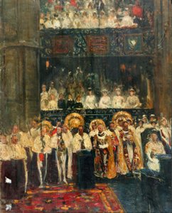 The Coronation of George V by Jacques Emile Blanche