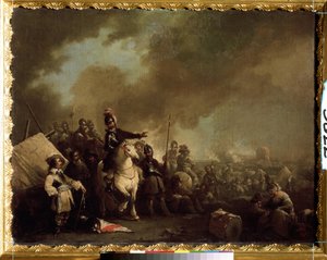 Military Camp during the Siege by Jacques Courtois