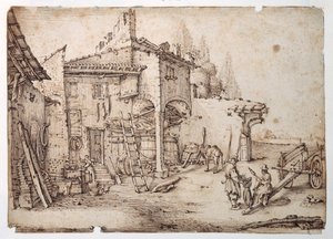 An Italian farmyard