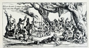 From the Engraving of J. Callot by Jacques (after) Callot