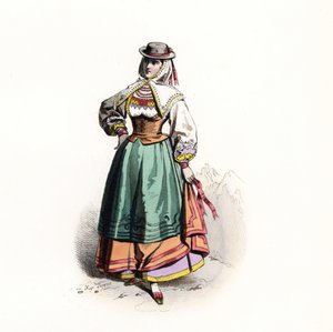 Woman of Salamanca, Spain