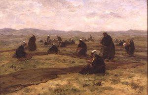 Mending Nets by Jacques Abraham Zon