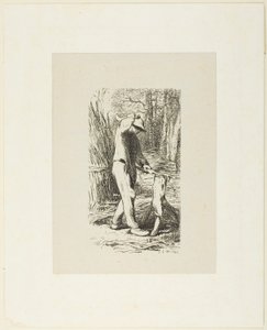Man Making Faggots by Jacques Adrien Lavieille