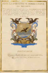 Escutcheon with an Eagle by Jacques Bailly