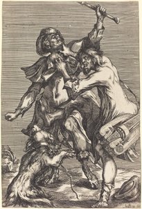 Fighting Beggars by Jacques Bellange