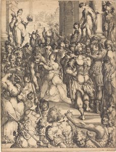Martyrdom of Saint Lucy by Jacques Bellange