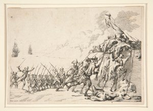 Attack on a Fort from the Sea