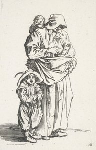 A Mother and Her Three Children, from The Beggars