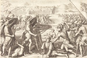 Assault on the Outer Forts of Bone by Jacques Callot