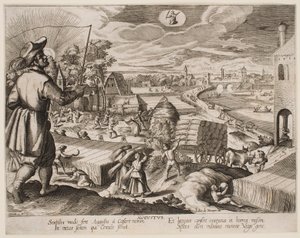 August, from the series “The Months” by Jacques Callot