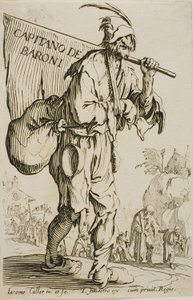 Captain of the Barons, Frontispiece to The Beggars by Jacques Callot