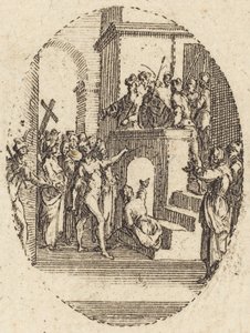 Christ before Pilate by Jacques Callot