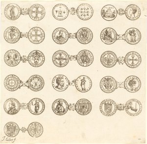 Coins [plate 10] by Jacques Callot