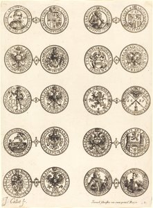 Coins [plate 2] by Jacques Callot