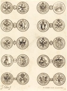 Coins [plate 3] by Jacques Callot