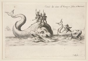 Combat at the Barrier, Entry of MM. de Varncourt, Tyllon and Marimont by Jacques Callot
