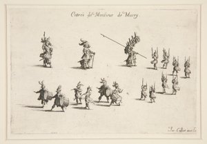 Combat at the Barrier, Entry of M. de Macey by Jacques Callot