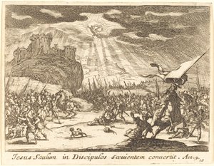 Conversion of Paul by Jacques Callot