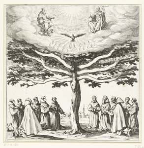 The Tree of Saint Francis by Jacques Callot
