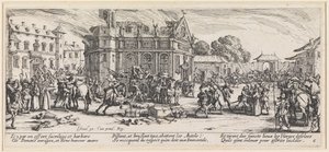 The Theft of Church Treasures by Jacques Callot