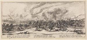 The Battle by Jacques Callot