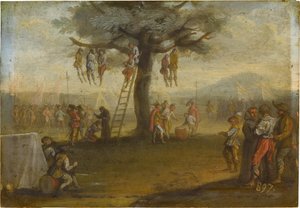 The Gallows Tree by Jacques Callot