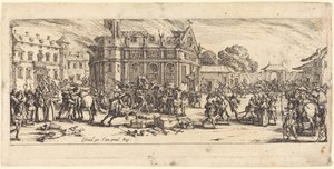 Destruction of a Convent by Jacques Callot