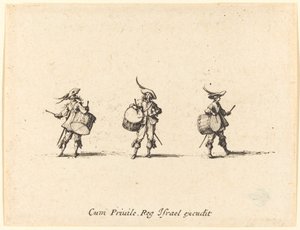 Drill with Drums by Jacques Callot