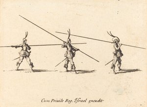 Drill with Tilted Pikes by Jacques Callot