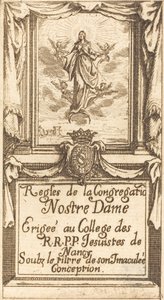 Frontispiece for The Rules of the Order of Our Lady by Jacques Callot