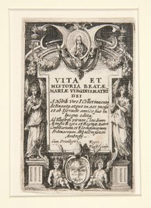 Frontispiece, no. 1 from The Life of the Virgin by Jacques Callot
